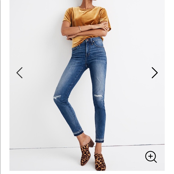 Madewell Denim - Madewell 9” High Rise Skinny Jeans York Wash